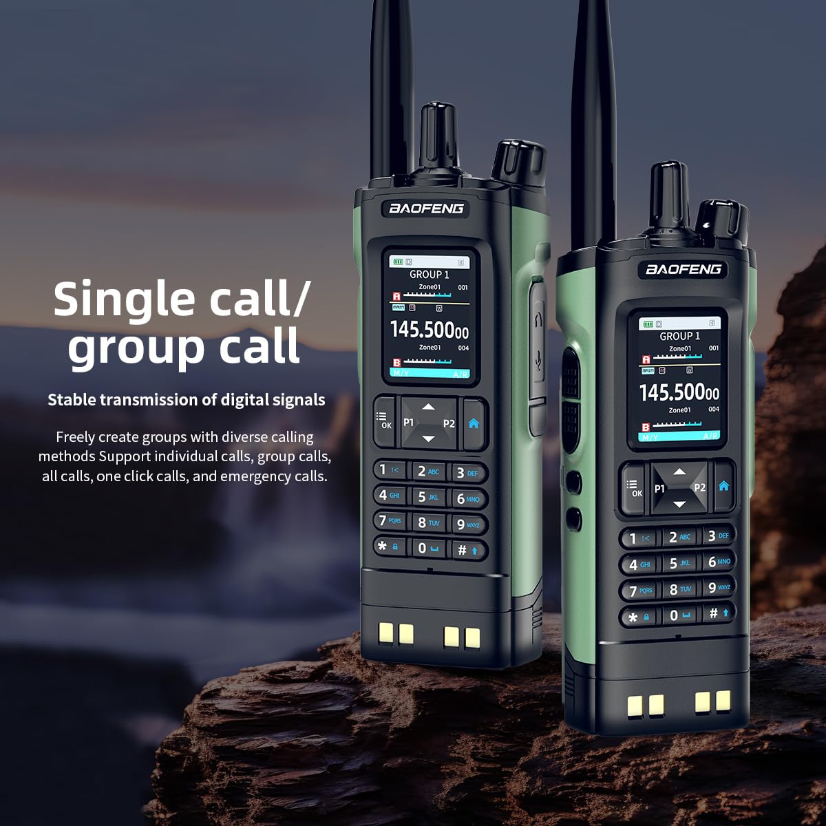 Foto 8 pulgar | Radio Bidireccional Baofeng Uv-32 Walkie Talkie Gps 10w Bluetooth - Venta Internacional.