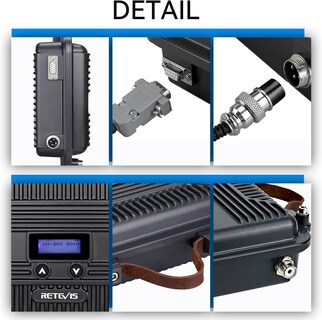 Foto 6 | Repetidor Gmrs Retevis Rt97s, Versión Mejorada, Portátil, Paquete De 1 - Venta Internacional.