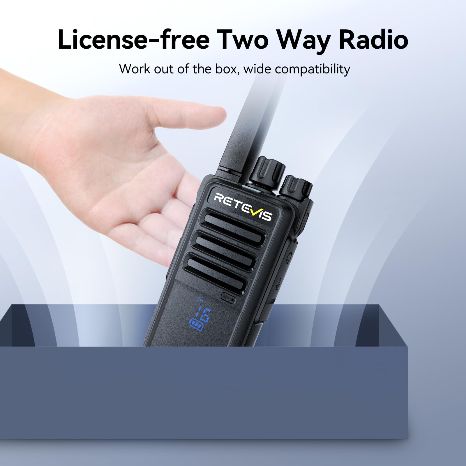 Foto 7 | Radio Bidireccional Retevis Rt68h, Walkie Talkies De Largo Alcance, Paquete De 10 - Venta Internacional.