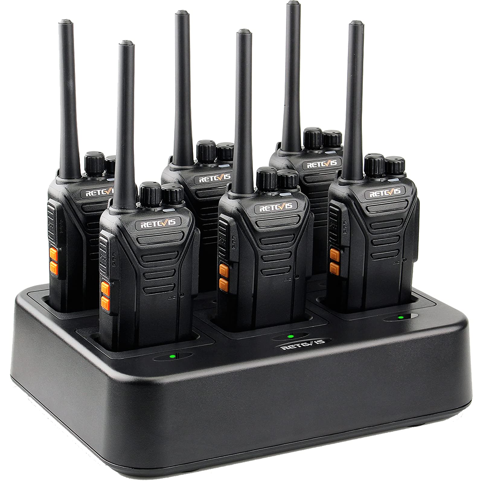 Foto 1 | Radios Walkie Talkies Retevis Rt27 De 2 Vías De Alta Resistencia (paquete De 6) - Venta Internacional.