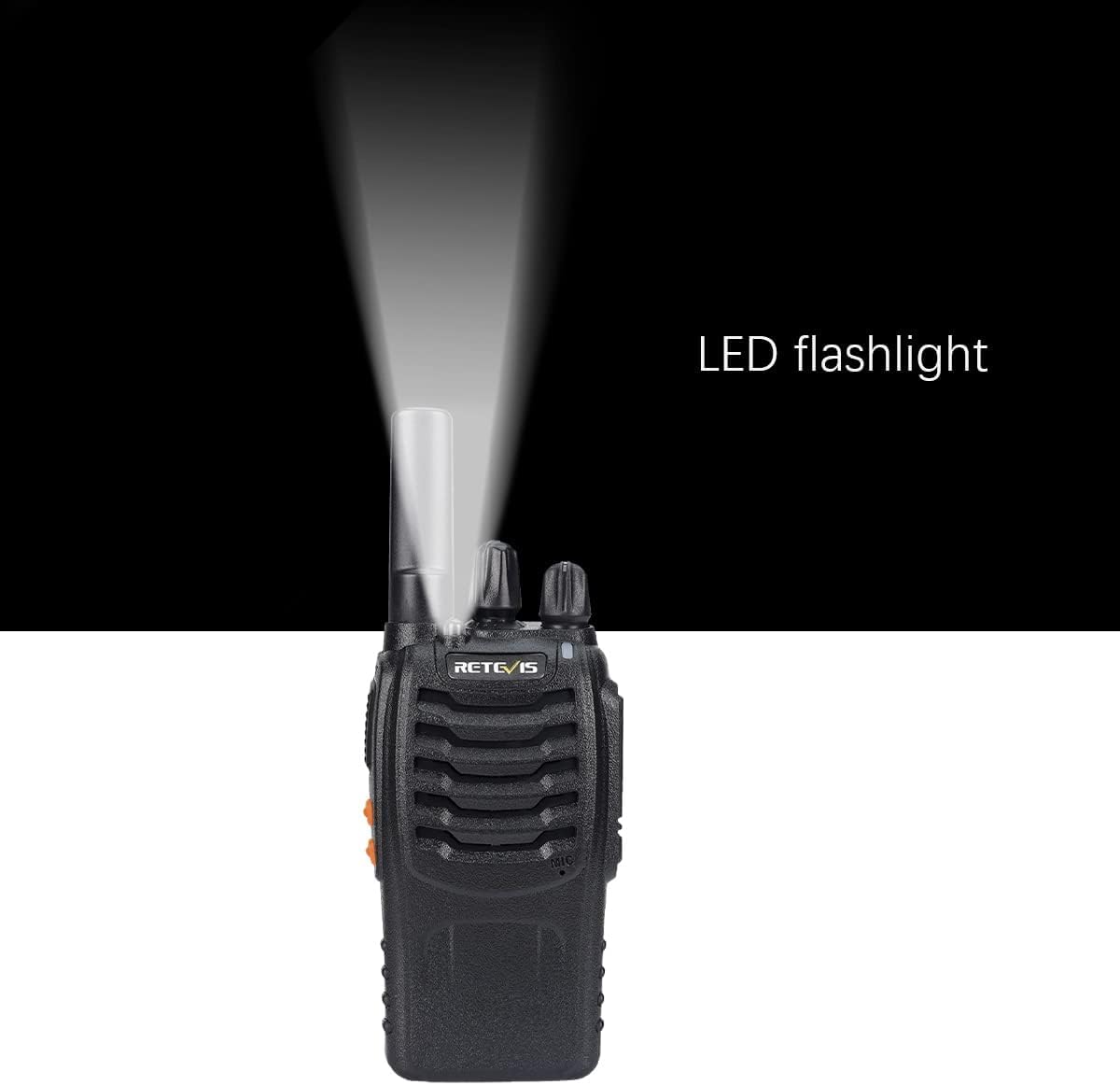 Foto 7 pulgar | Radios Walkie Talkies Retevis H-777 De 2 Vías Con Auricular (paquete De 10) - Venta Internacional.