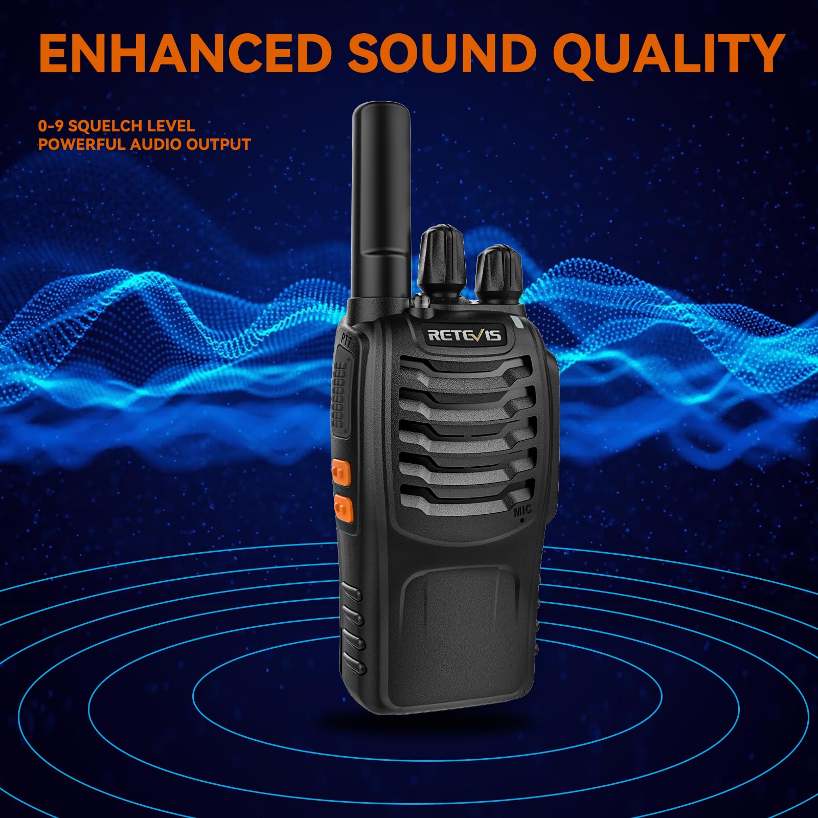 Foto 8 pulgar | Radios Walkie Talkies Retevis H-777 De 2 Vías Con Auricular (paquete De 10) - Venta Internacional.