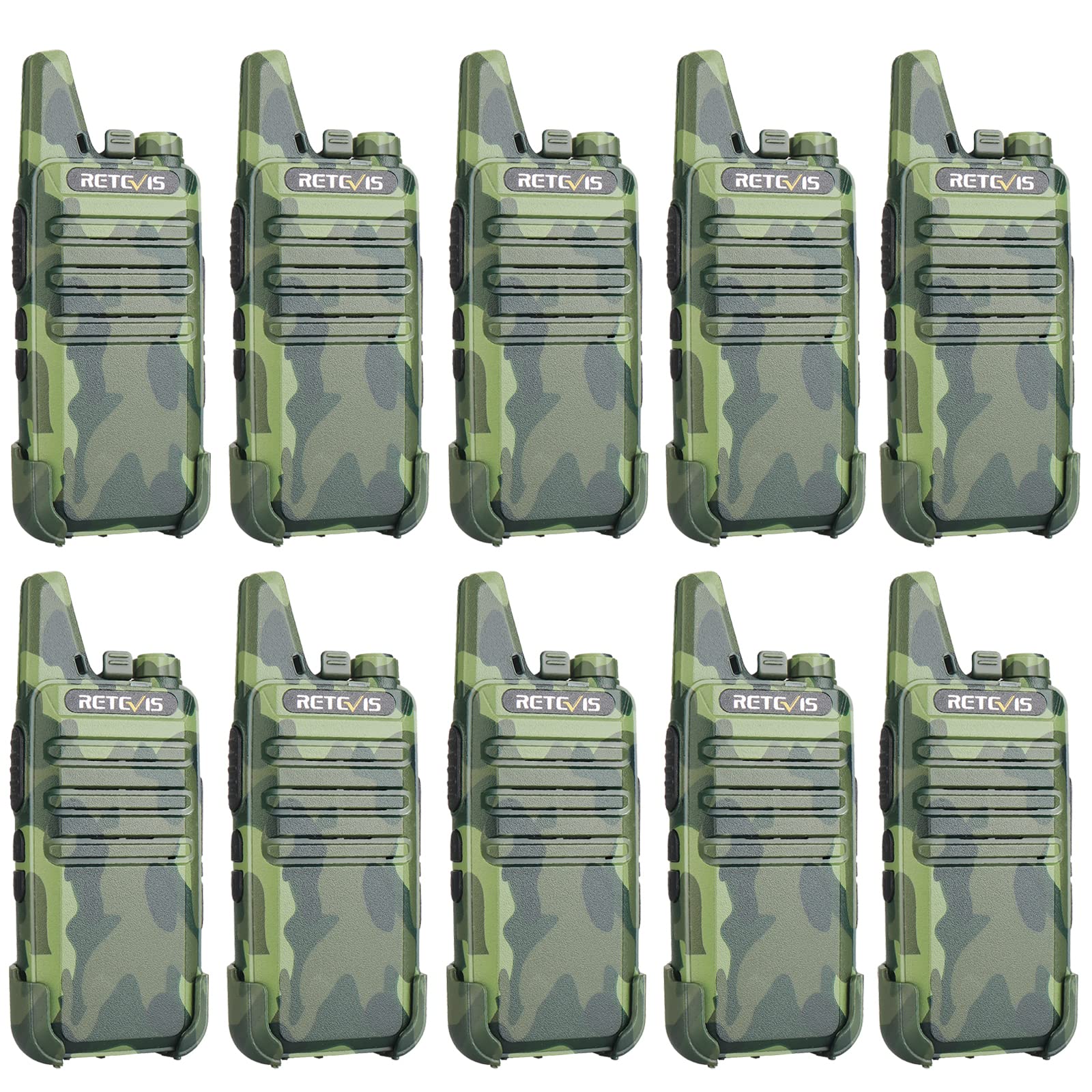Foto 2 pulgar | Walkie Talkies Retevis Rt22 Recargables De Largo Alcance (paquete De 10) - Venta Internacional.