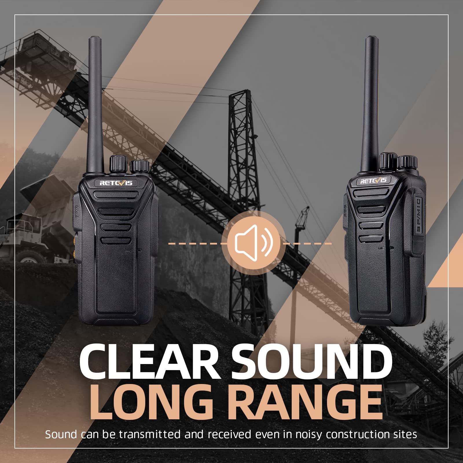 Foto 4 pulgar | Walkie Talkies Retevis Rt27 De Largo Alcance, Paquete De 10 Unidades, Recargables - Venta Internacional.