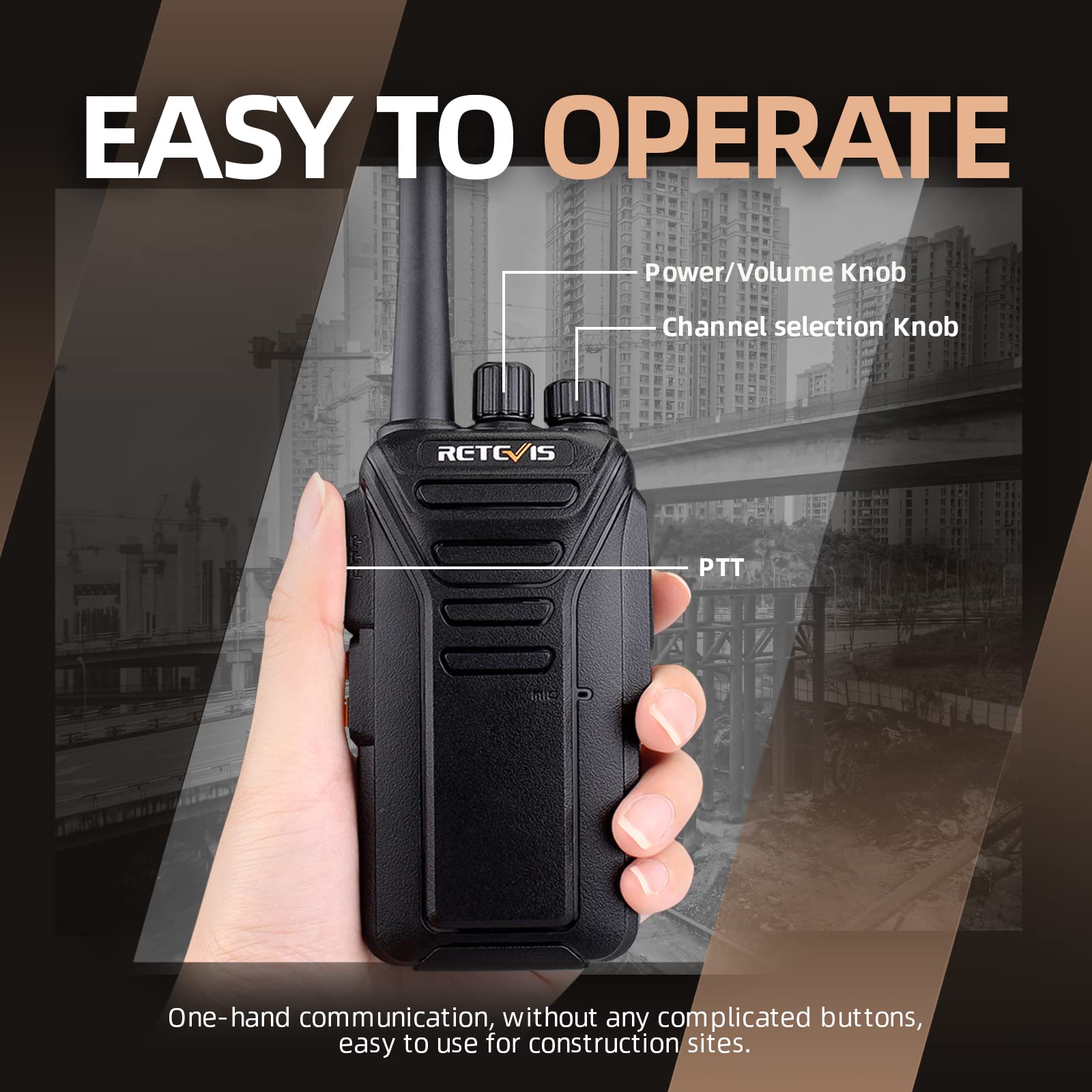 Foto 6 | Walkie Talkies Retevis Rt27 De Largo Alcance, Paquete De 10 Unidades, Recargables - Venta Internacional.