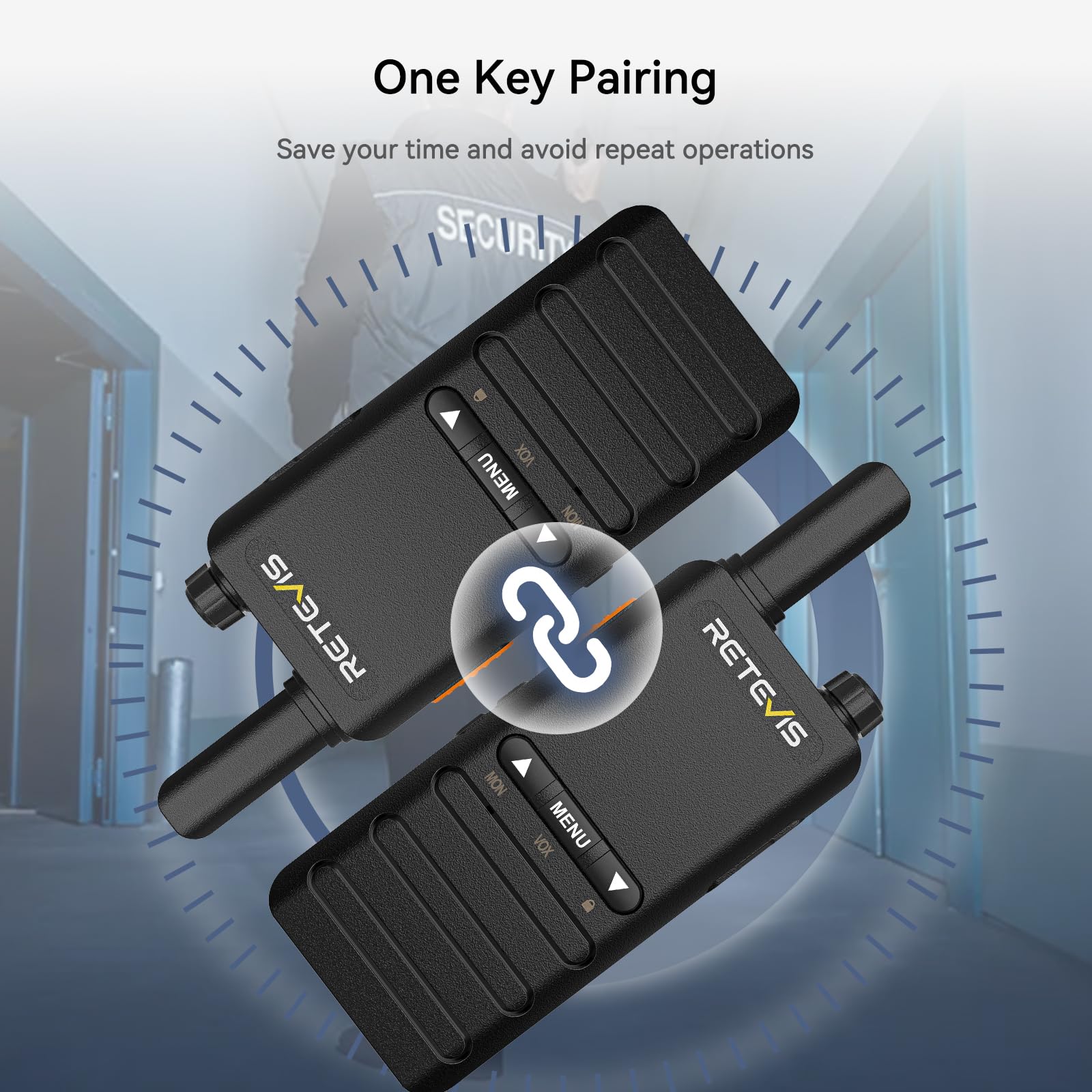 Foto 6 pulgar | Walkie Talkies Retevis B3b Recargables Con Usb-c De 1620 Mah (paquete De 2) - Venta Internacional.