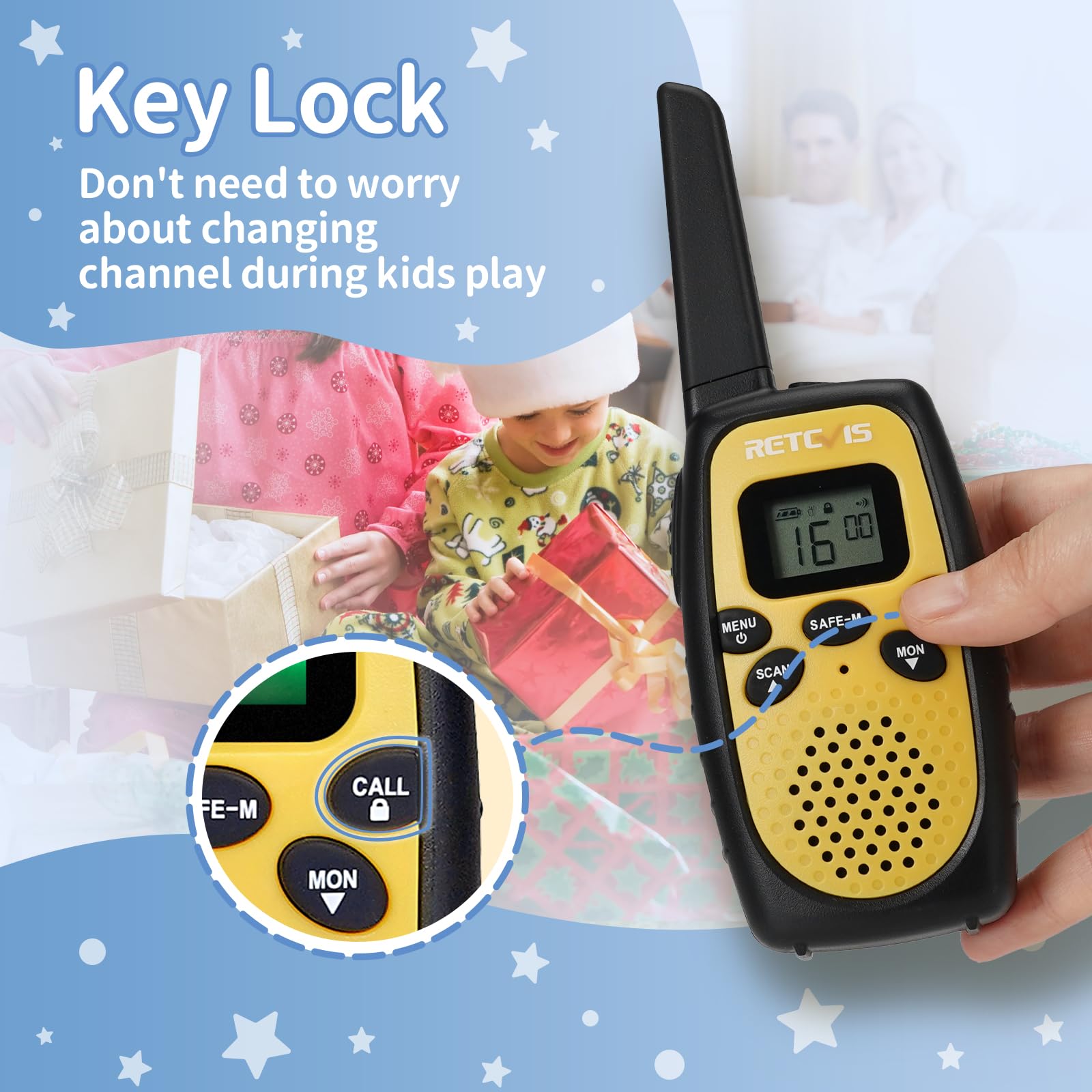 Foto 6 pulgar | Walkie Talkies Retevis Rt628s, Radio Bidireccional De Largo Alcance, 3 Unidades - Venta Internacional.