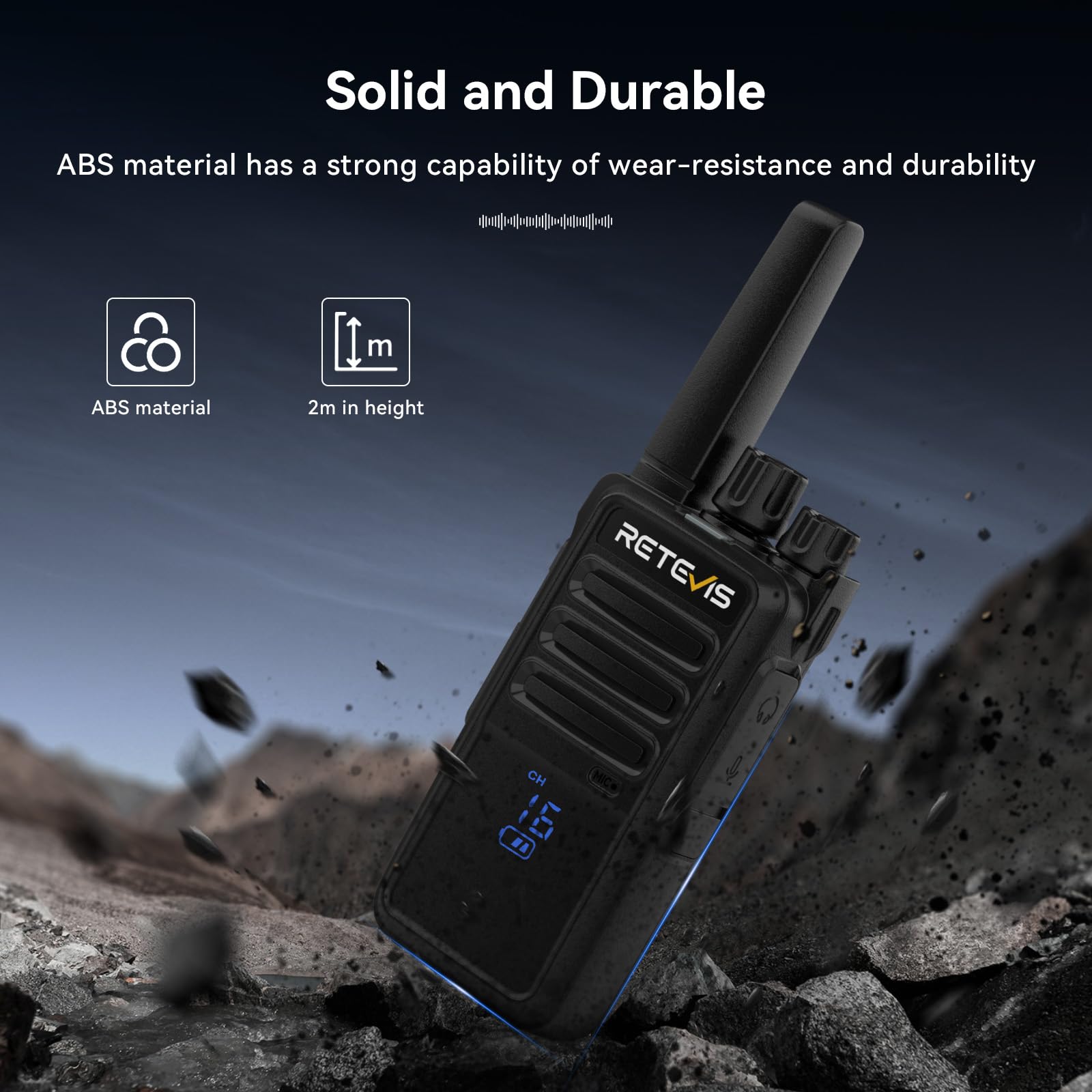 Foto 4 pulgar | Radio Bidireccional Retevis Rt68h Walkie Talkies Para Adultos (paquete De 2) - Venta Internacional.