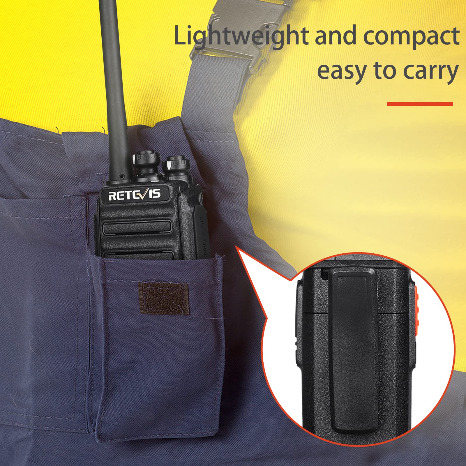 Foto 7 pulgar | Walkie Talkies Retevis H-777s De Largo Alcance, Paquete De 10, Recargables - Venta Internacional.