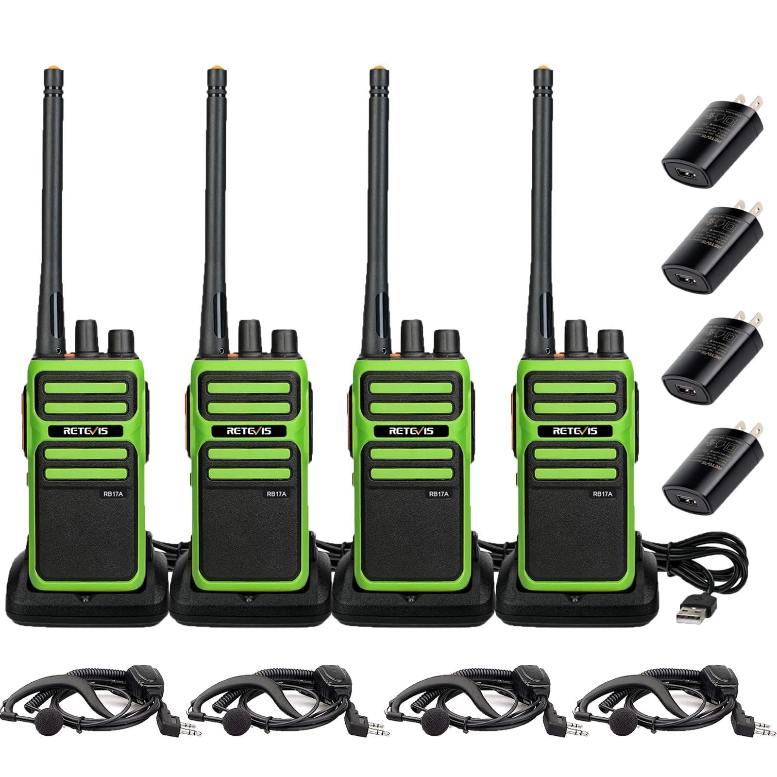 Foto 2 pulgar | Radios Bidireccionales Retevis Rb17a De Largo Alcance Con Batería De 2200 Mah - Venta Internacional.
