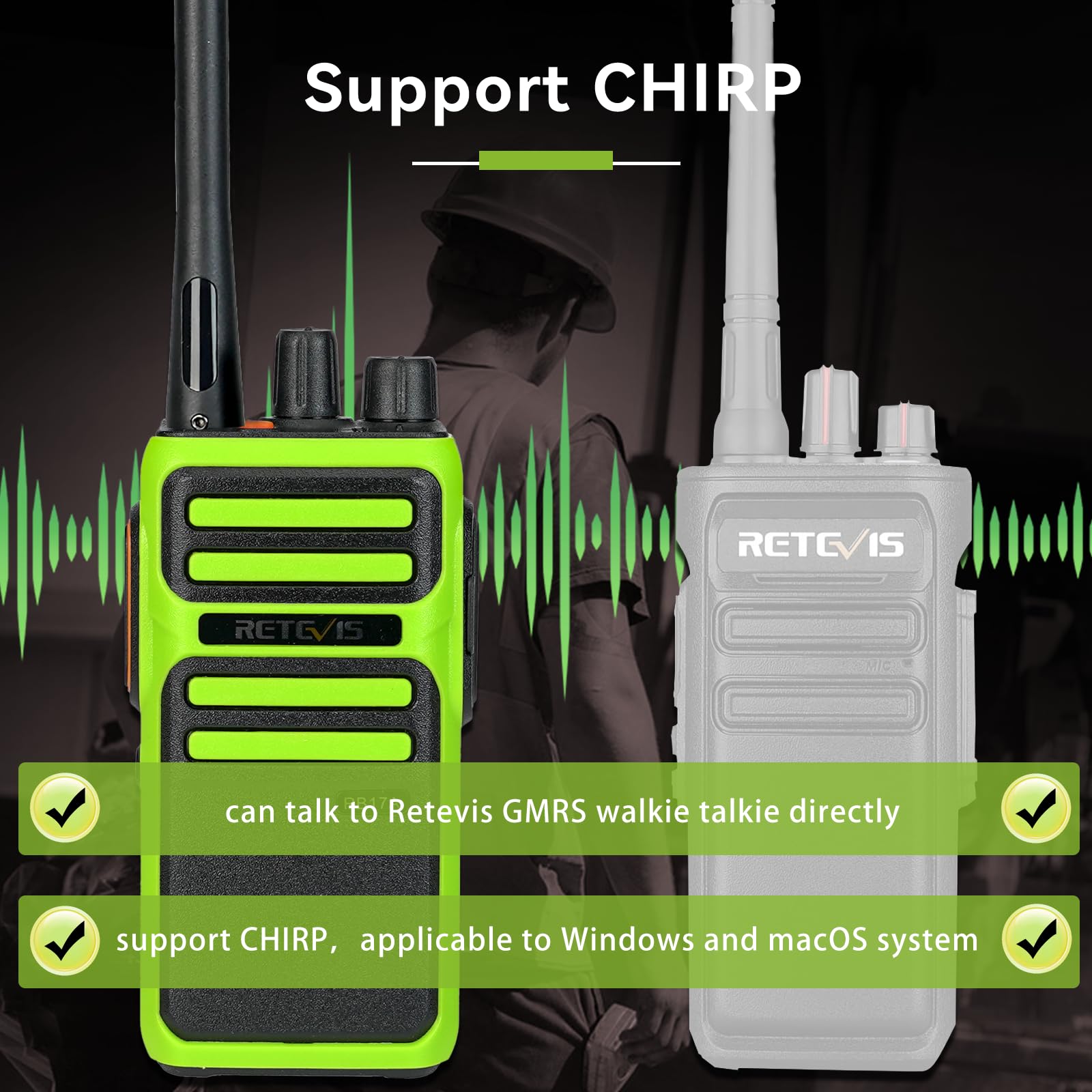 Foto 5 | Radios Bidireccionales Retevis Rb17a De Largo Alcance Con Batería De 2200 Mah - Venta Internacional.
