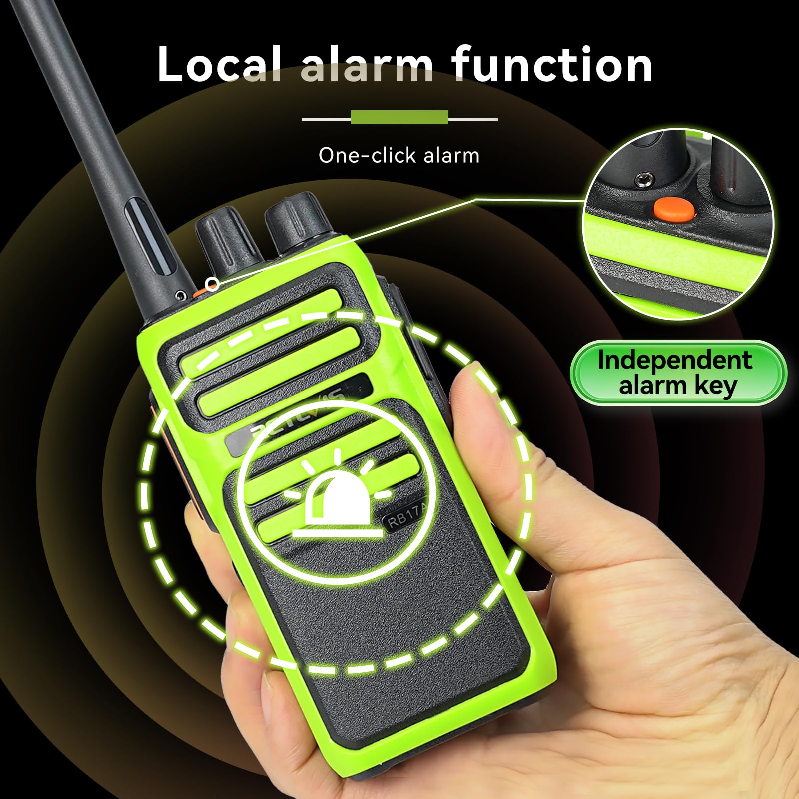 Foto 7 | Radios Bidireccionales Retevis Rb17a De Largo Alcance Con Batería De 2200 Mah - Venta Internacional.