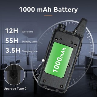 Foto 3 | Walkie Talkies Retevis Rt22 Recargables De Largo Alcance, Paquete De 10 - Venta Internacional.