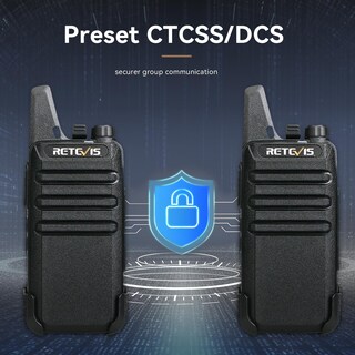 Foto 6 | Walkie Talkies Retevis Rt22 Recargables De Largo Alcance, Paquete De 10 - Venta Internacional.