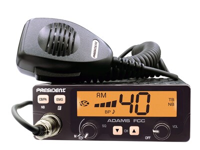 Foto 1 | Cb Radio President Adams Fcc Con Pantalla Lcd 7 Colores, 40 Canales - Venta Internacional.