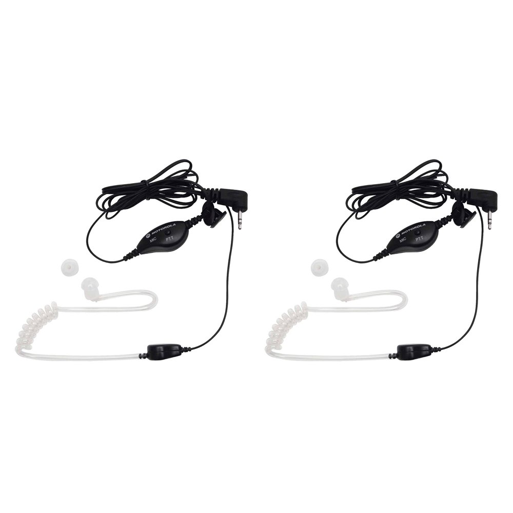 Foto 1 | Auriculares De Vigilancia Motorola 1518 Con Micrófono Ptt Negro/blanco - Venta Internacional.