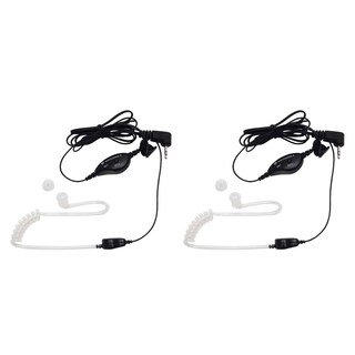 Foto 1 | Auriculares De Vigilancia Motorola 1518 Con Micrófono Ptt Negro/blanco - Venta Internacional.