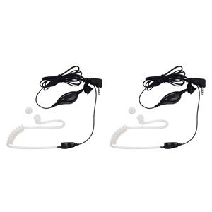 Foto 2 | Auriculares De Vigilancia Motorola 1518 Con Micrófono Ptt Negro/blanco - Venta Internacional.