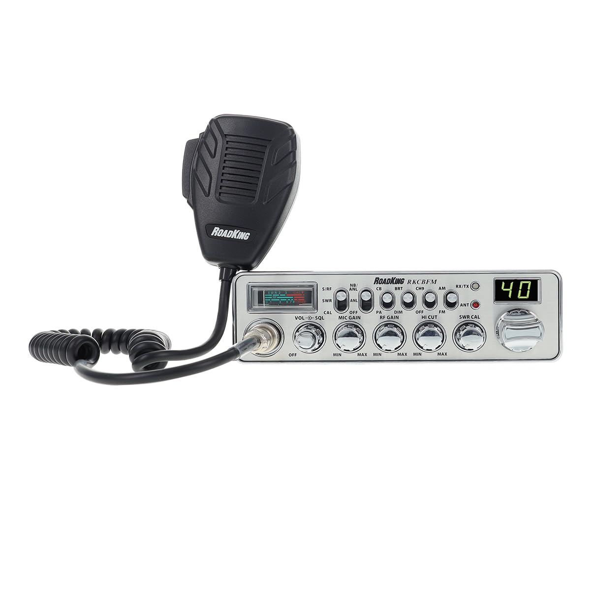Cb Radio Roadking Rkcbfm, Modo Dual, Am/fm, 40 Canales, Camioneros - Venta Internacional.