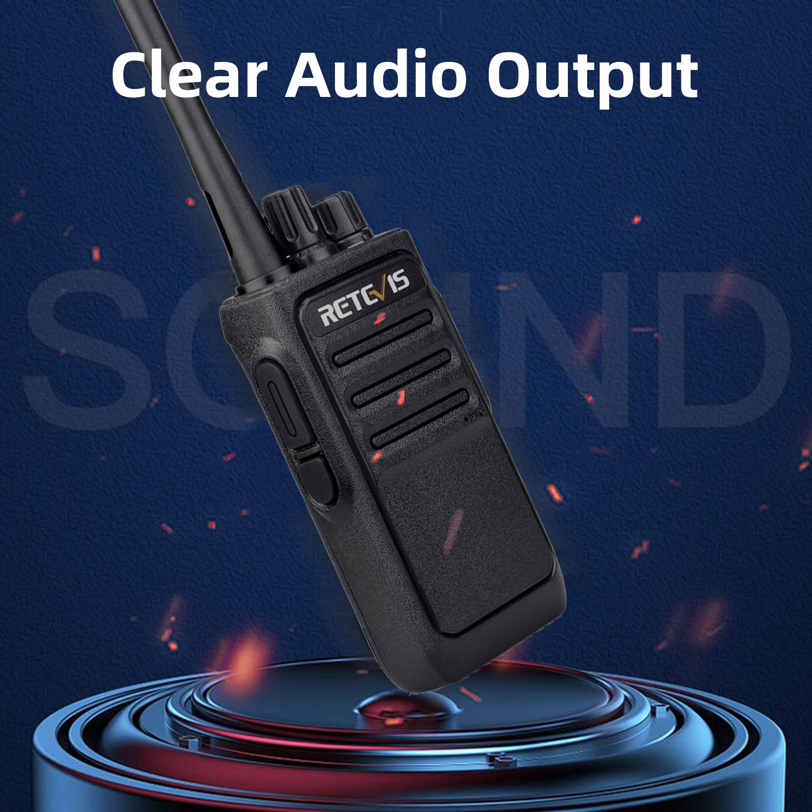 Foto 5 pulgar | Walkie Talkies Retevis Rt17 Recargables De Largo Alcance (paquete De 10) - Venta Internacional.