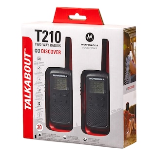 Foto 2 | Radios Bidireccionales Motorola Solutions T210 Talkabout Frs 20km - Venta Internacional.