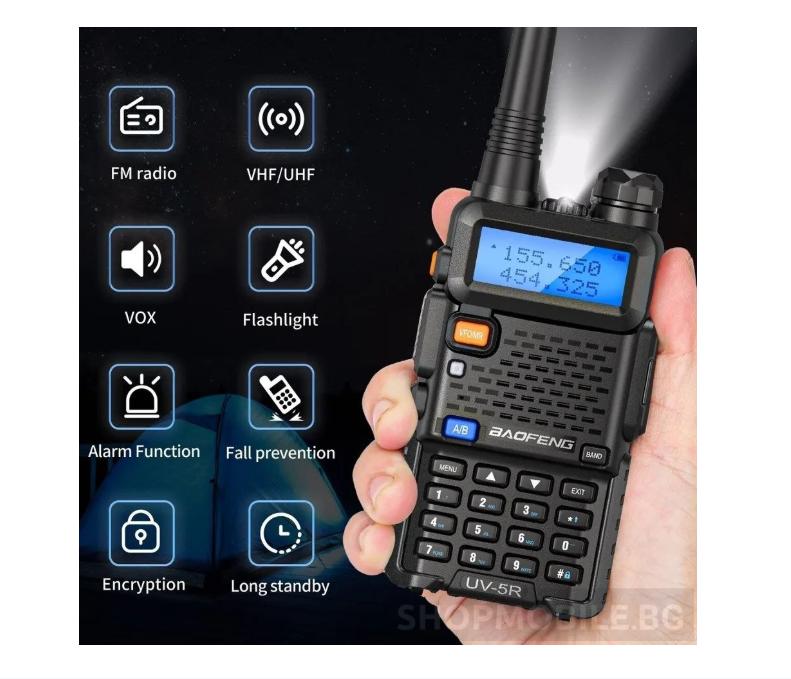 Foto 4 pulgar | Estación De Radio Inalámbrica Portátil Baofeng Uv-5r 8w 128 Canales - Venta Internacional.