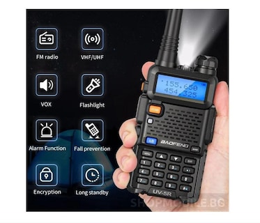 Foto 3 | Estación De Radio Inalámbrica Portátil Baofeng Uv-5r 8w 128 Canales - Venta Internacional.