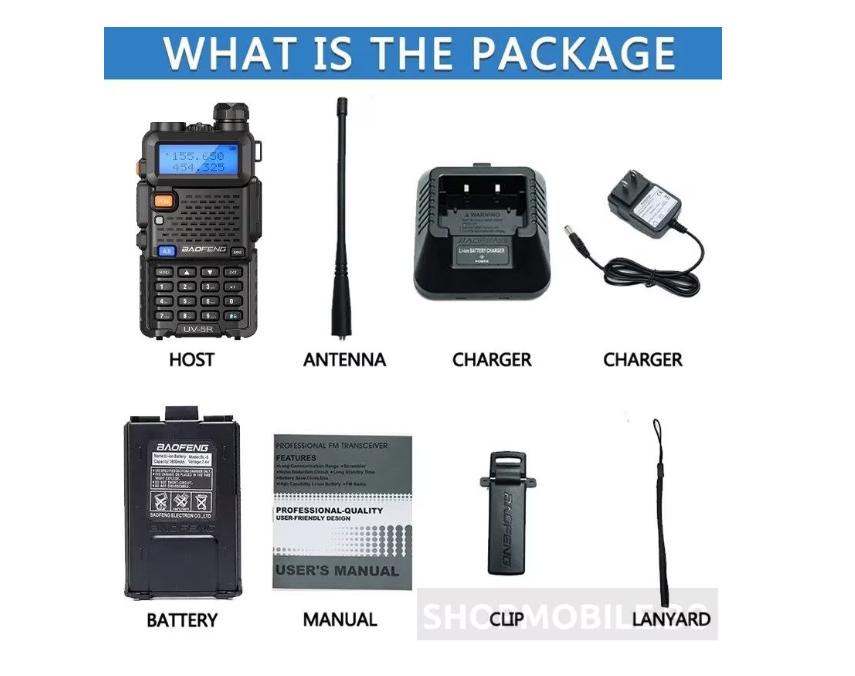 Foto 4 | Estación De Radio Inalámbrica Portátil Baofeng Uv-5r 8w 128 Canales - Venta Internacional.