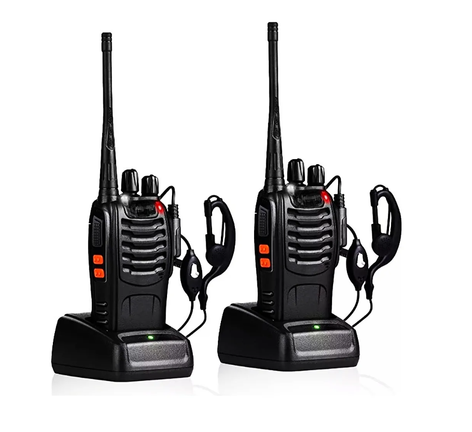 Foto 2 pulgar | 2 Radios -888s Walkie Talkie Uhf Manos Libres 2 Vias