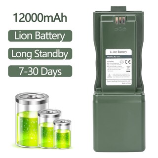 Foto 2 | Batería Baofeng Ar-152 Bl-152 Li-ion 12000 Mah Para Walkie Talkie - Venta Internacional.