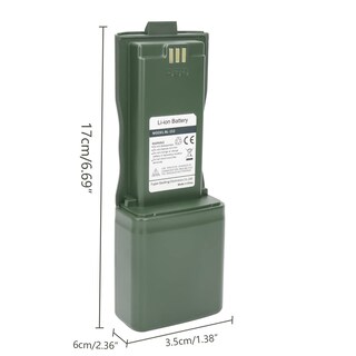 Foto 7 | Batería Baofeng Ar-152 Bl-152 Li-ion 12000 Mah Para Walkie Talkie - Venta Internacional.
