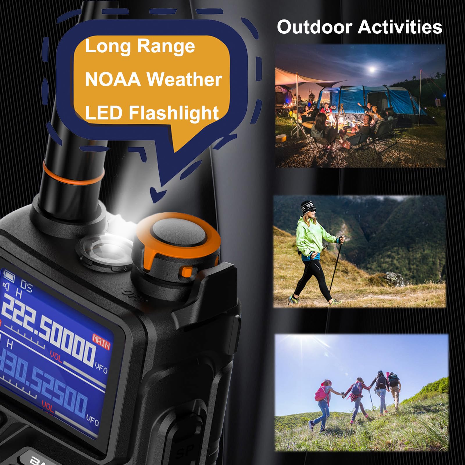 Foto 7 | Ham Radio Portátil Baofeng K5 Plus De Triple Banda De Largo Alcance - Venta Internacional.