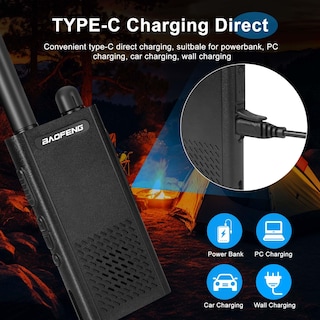 Foto 5 | Walkie Talkies Baofeng T26 De Largo Alcance 16 Canales Frs Adultos - Venta Internacional.