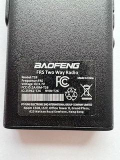 Foto 7 | Walkie Talkies Baofeng T26 De Largo Alcance 16 Canales Frs Adultos - Venta Internacional.