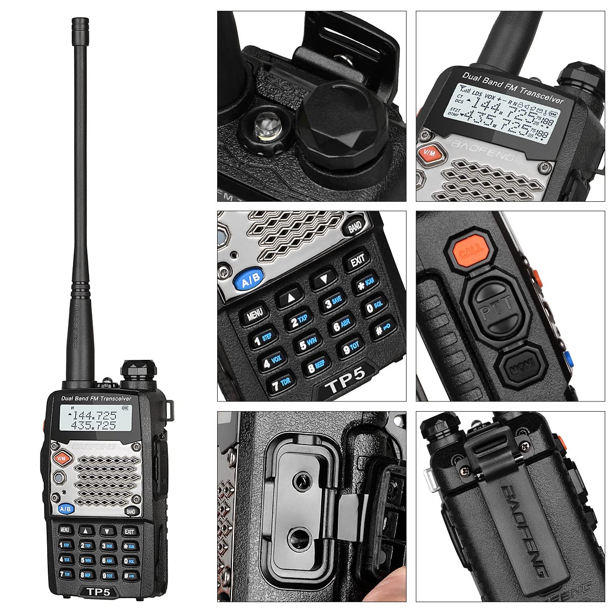 Foto 3 | Ham Radio Baofeng Uv-5r  Versión Mejorada De 8 W  1 Paquete - Venta Internacional.