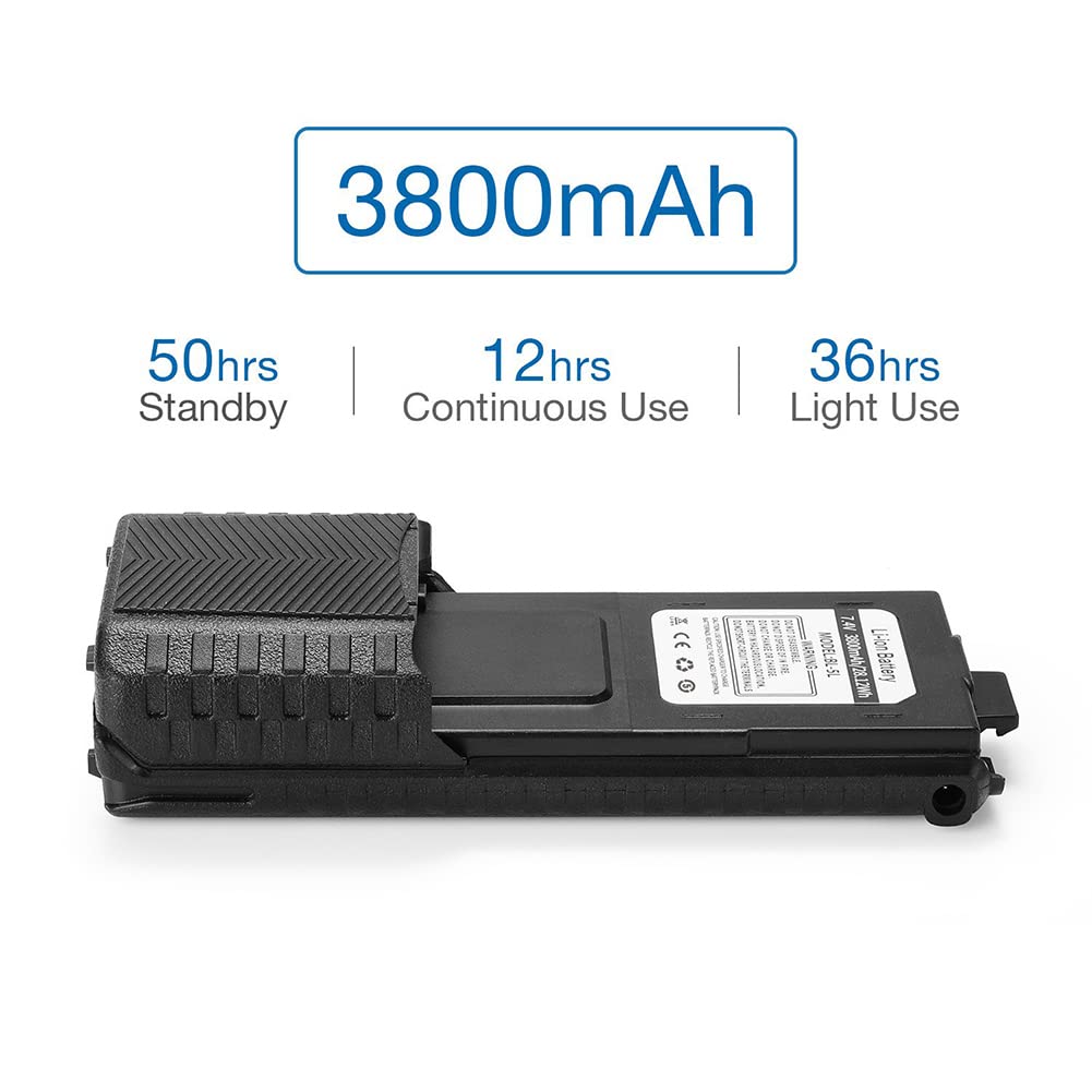 Foto 5 pulgar | Radio Bidireccional Baofeng Uv-5r De Doble Banda De Largo Alcance (paquete De 6) - Venta Internacional.