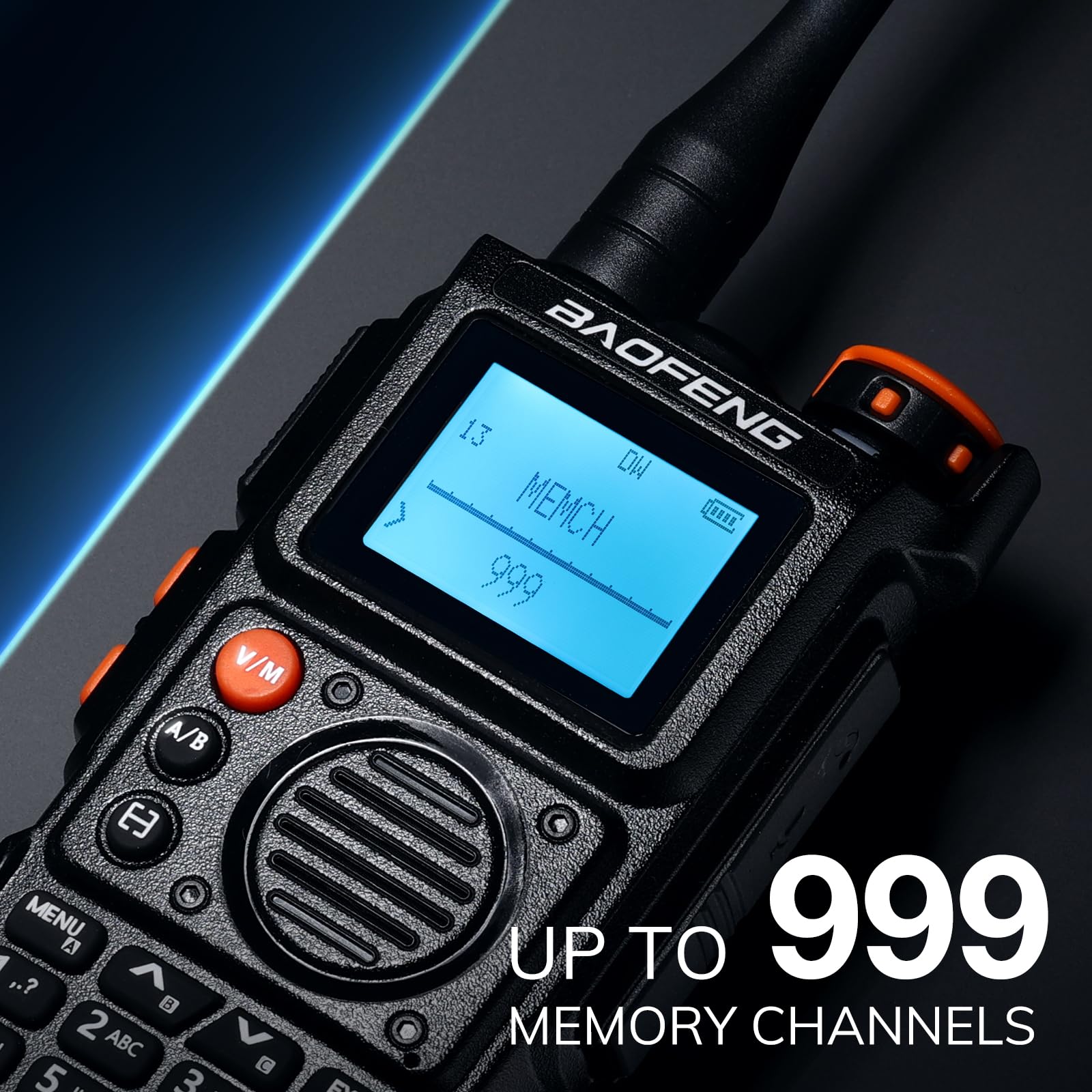 Foto 5 pulgar | Walkie-talkie Baofeng K6 De Triple Banda De 5 W Con Altavoz  Micrófono Y Cable - Venta Internacional.