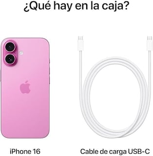 Foto 3 | Celular Apple iPhone 16 128gb Rosa