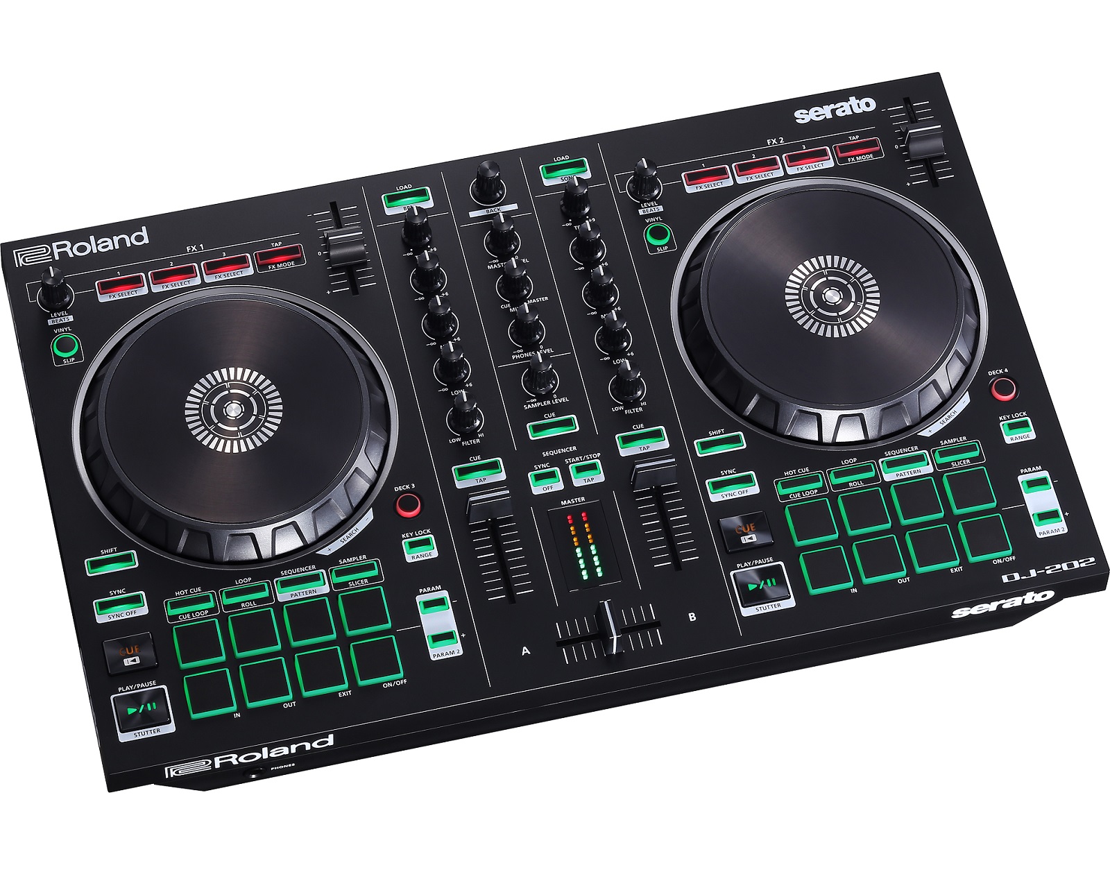 Foto 2 pulgar | Controlador para Dj Dj-202 Roland Negro