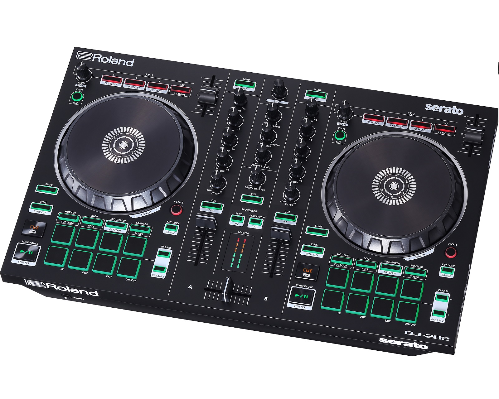 Foto 3 pulgar | Controlador para Dj Dj-202 Roland Negro
