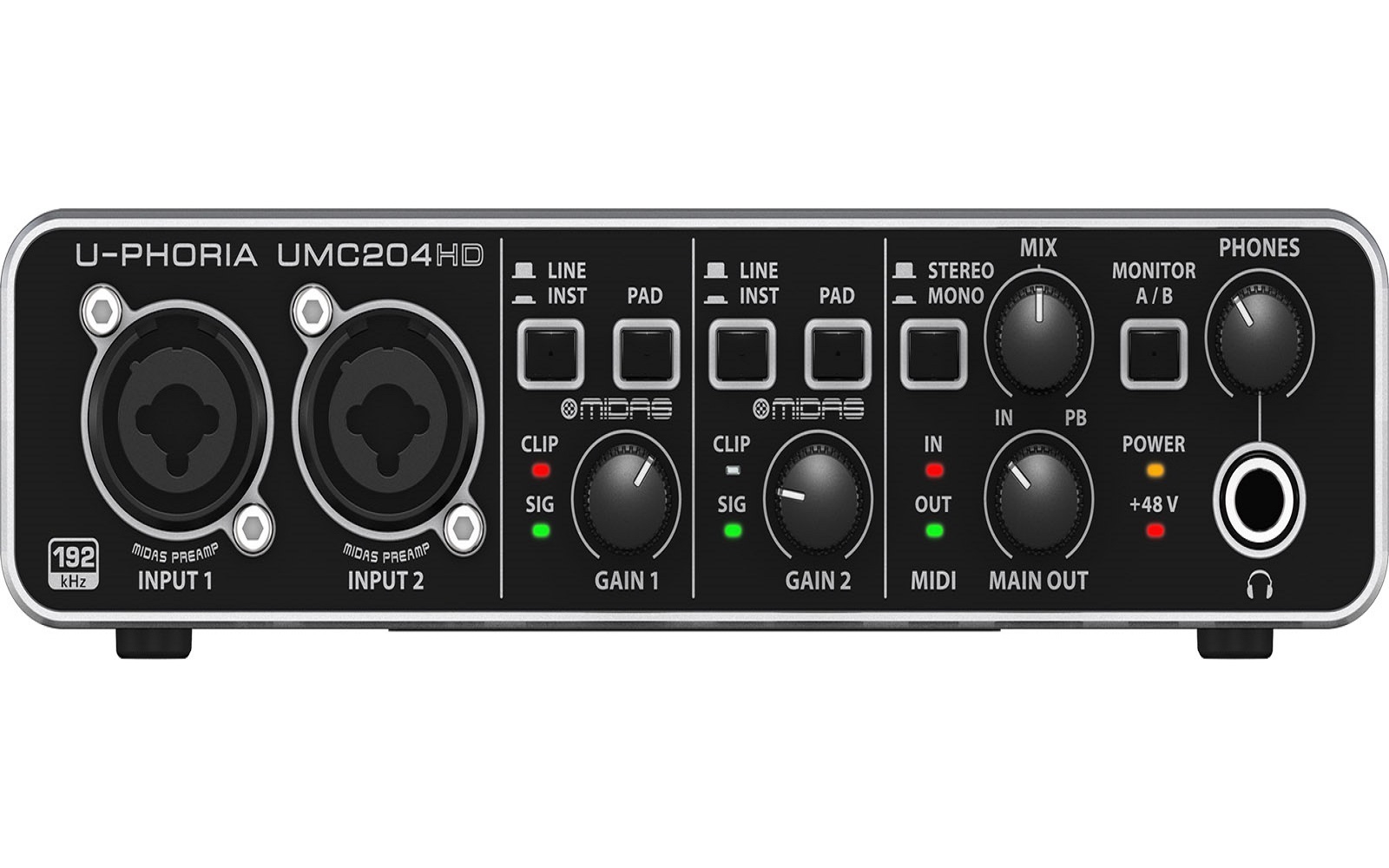 Foto 2 pulgar | Interfase Behringer UMC-204HD color Negro 2x4 Umc-204hd