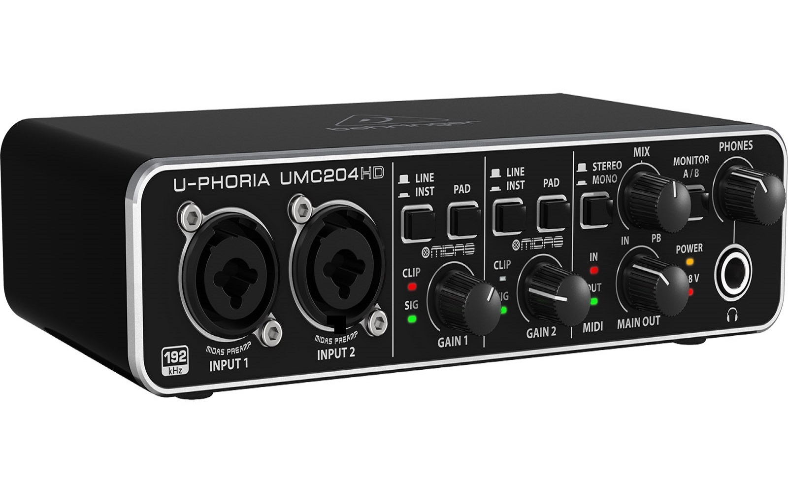 Foto 3 pulgar | Interfase Behringer UMC-204HD color Negro 2x4 Umc-204hd