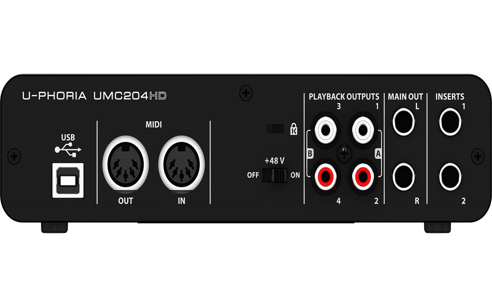 Foto 4 pulgar | Interfase Behringer UMC-204HD color Negro 2x4 Umc-204hd