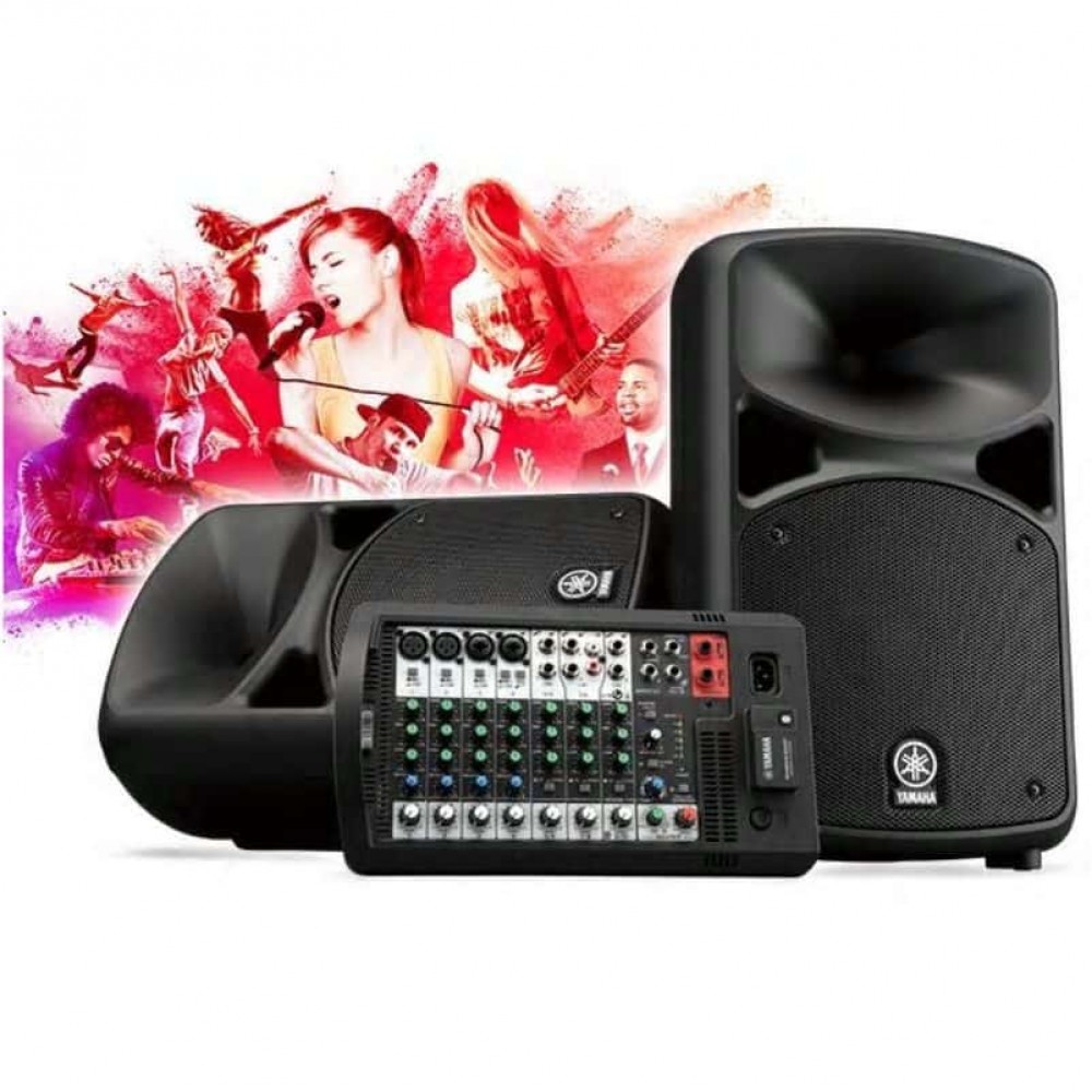 Foto 3 | Sistema Pa Yamaha Stgps600bt-set Negro