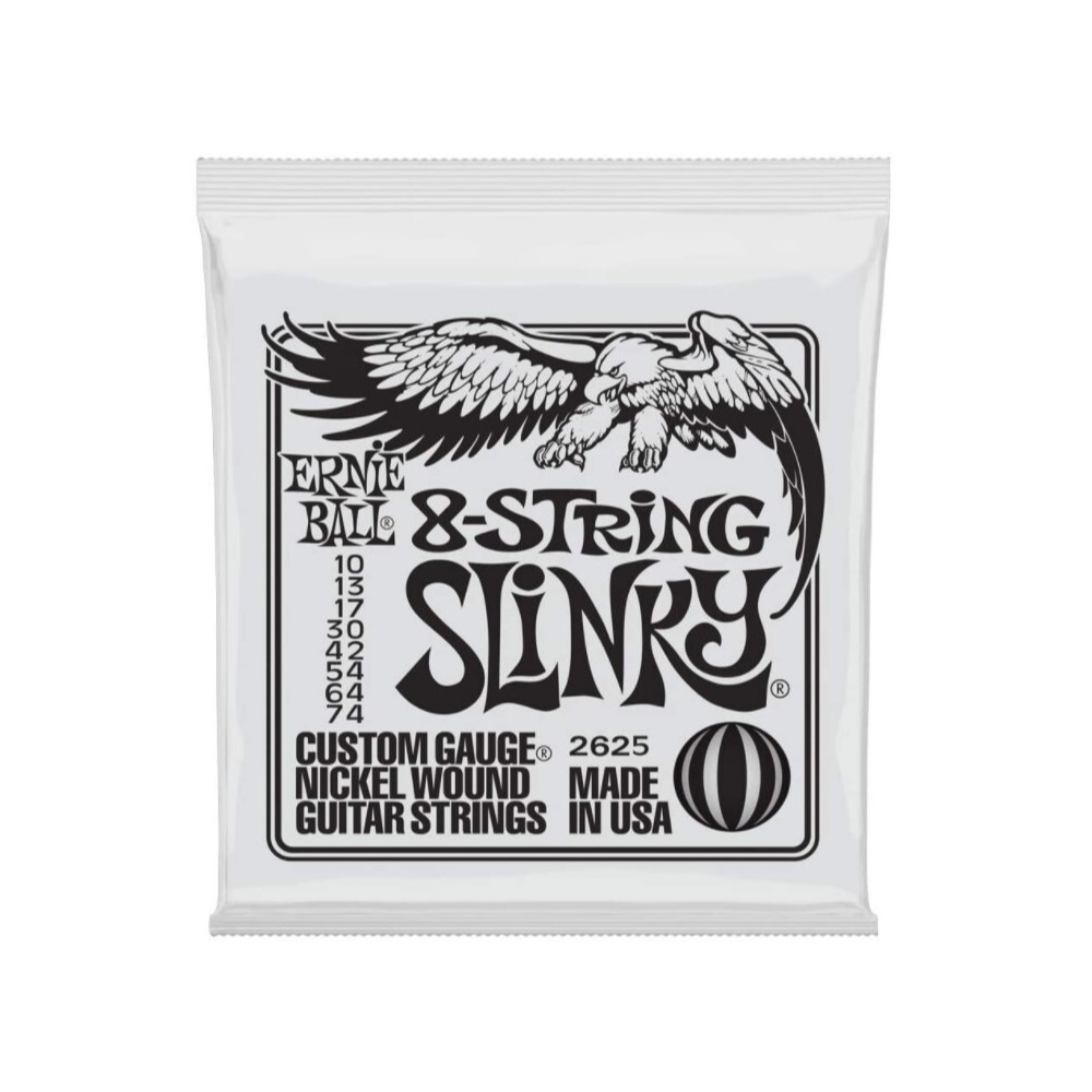 Foto 2 pulgar | Cuerdas Ernie Ball para Guitarra Eléctrica de 8 Cuerdas