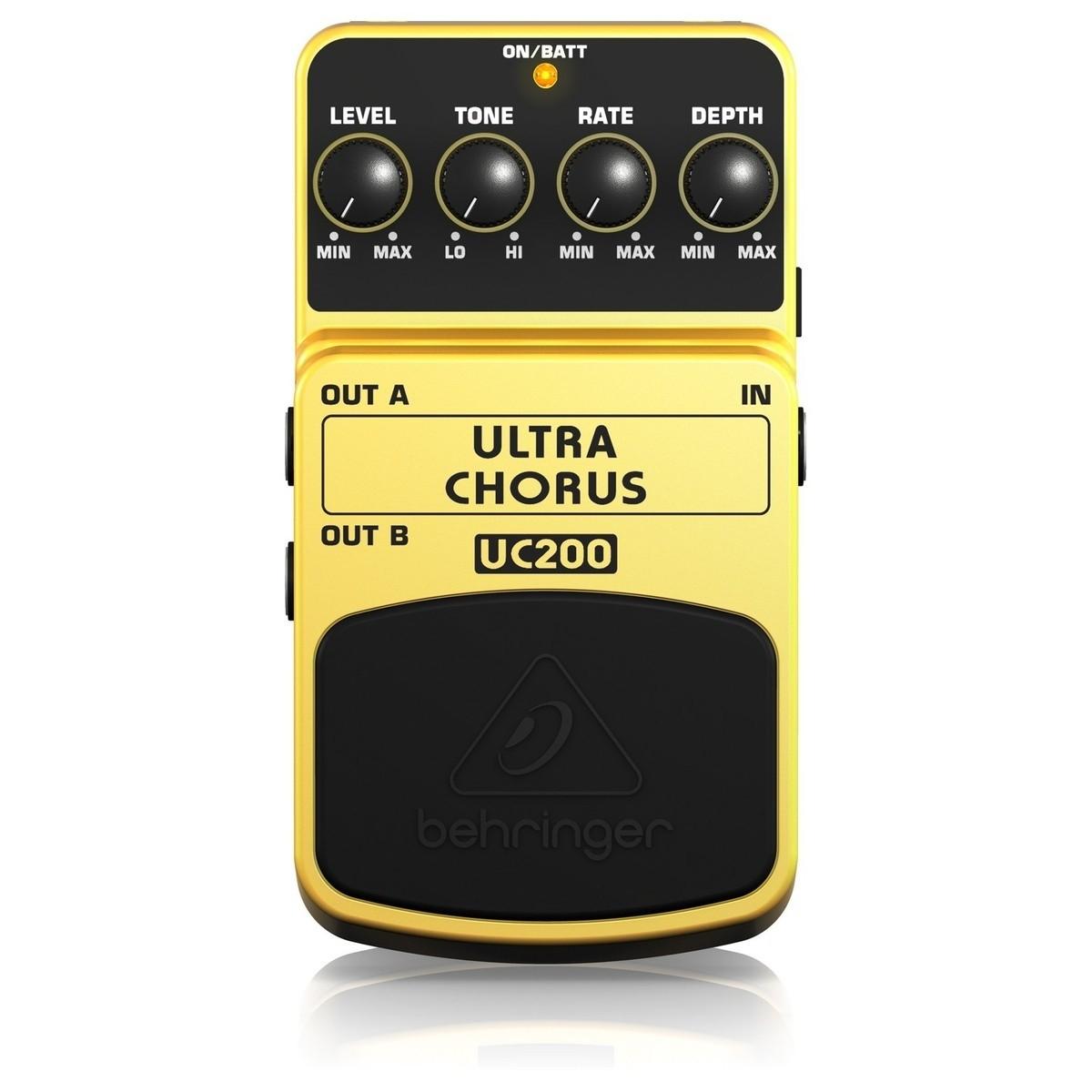 Foto 2 pulgar | Pedal Ultra Chorus Behringer Uc 200 Amarillo