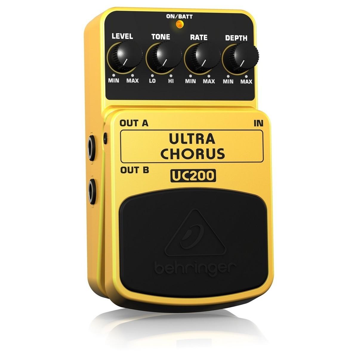 Foto 3 pulgar | Pedal Ultra Chorus Behringer Uc 200 Amarillo