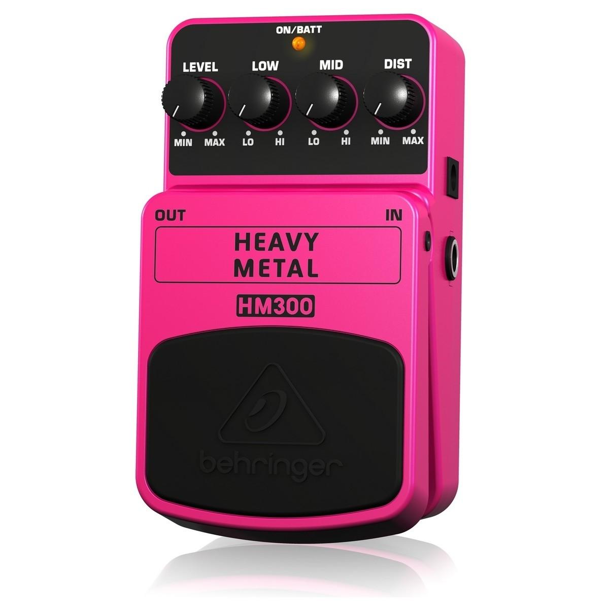 Pedal Behringer para Guitarra Heavy Metal