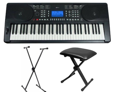 Foto 1 | Teclado Symphonic Mp-7 con Soporte y Banco