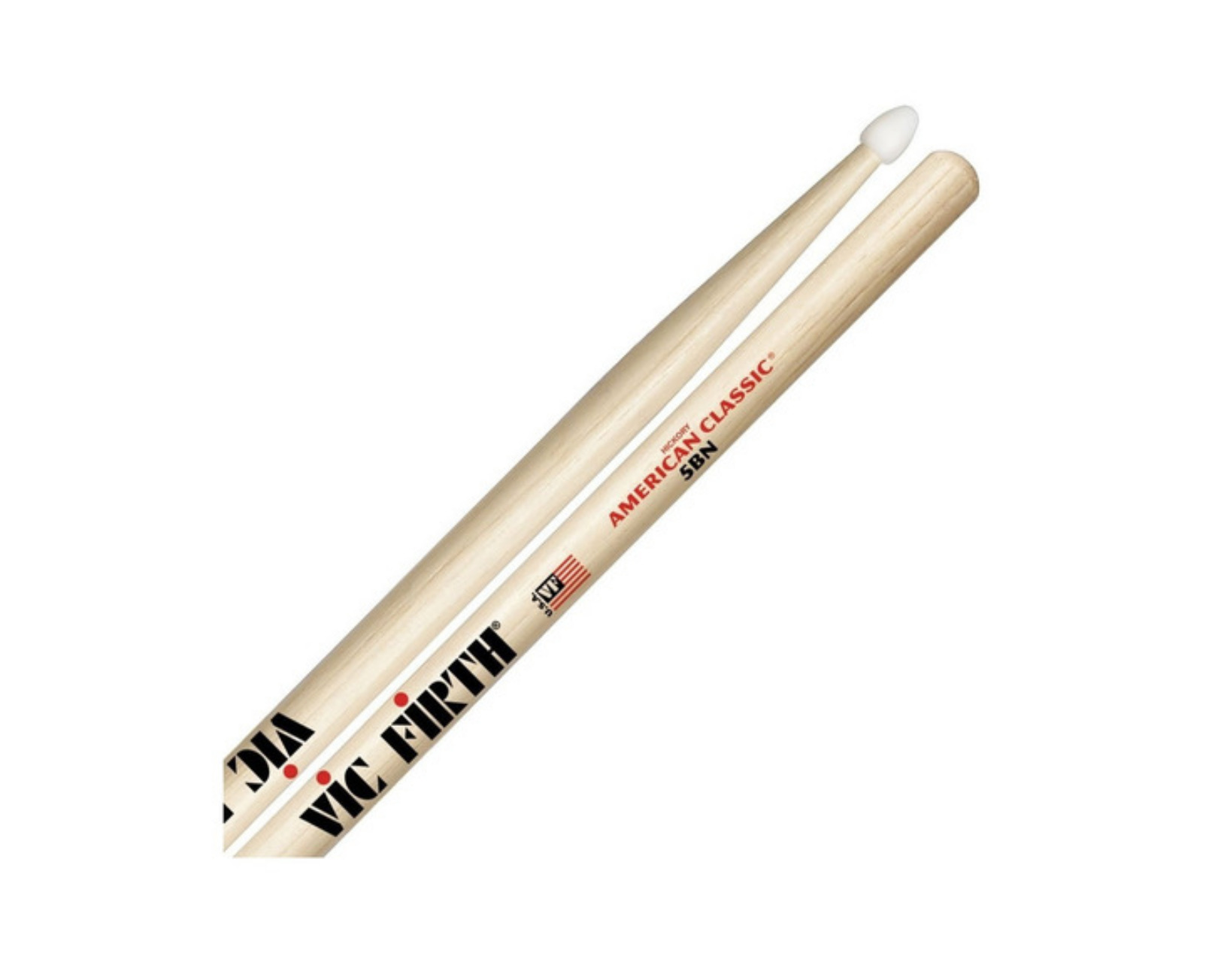 Foto 4 pulgar | Baquetas 5b Punta Nylon Batería Vic Firth 5bn